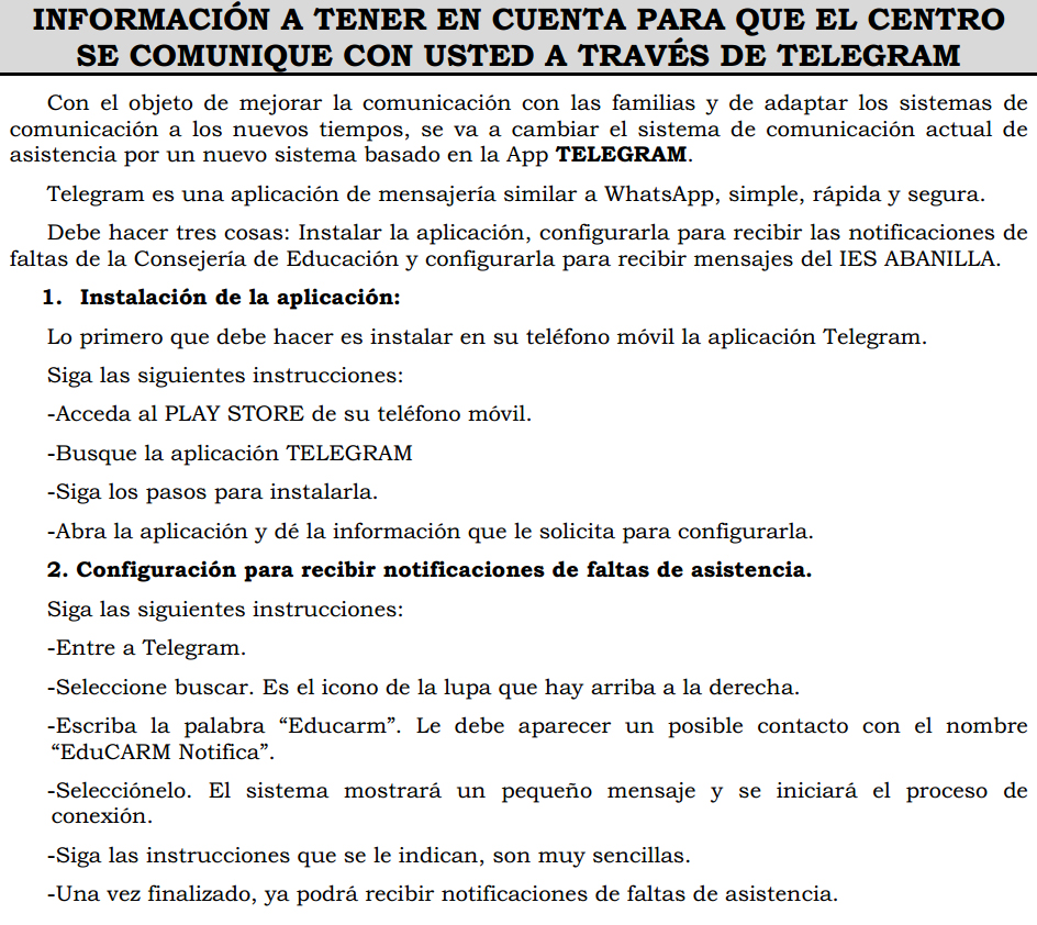 INSTRUCCIONES FALTAS DE ASISTENCIA